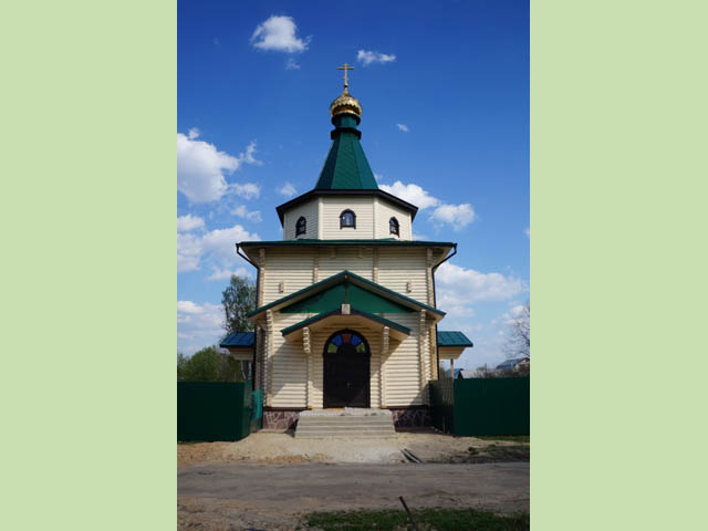 Деревянная церковь в Лукино Балахнинского района Нижегородской области