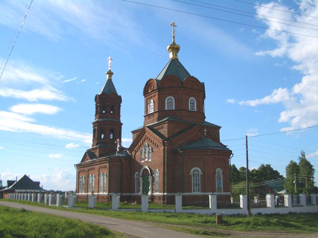 церковь Троицы Живоначальной в селе Безводном