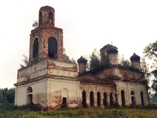Церковь Воздвижения Креста Господня в Зеленцово
