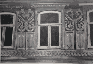 Окна дома Митрофановых