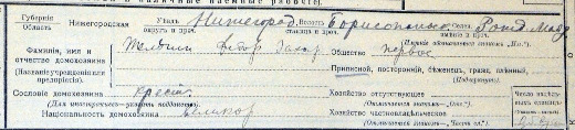 Сельско-хозяйственная перепись Рождественский Майдан 1917